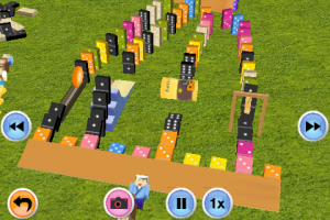 Review: Let's Domino - Create Runs of Toppling Dominos